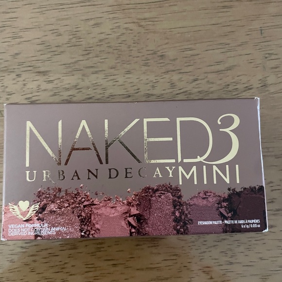 Urban Decay Other - Urban Decay Naked3 Mini Eyeshadow Palette - Pink and Gold Tones